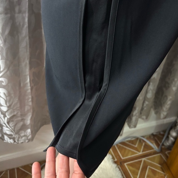 GEORGES RECH PARIS Women’s Black Zip-Front Dress - Picture 12 of 14